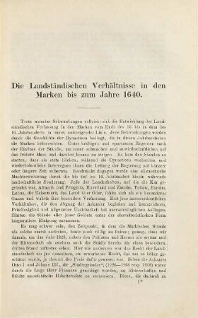 Urkunden und Actenstücke zur Geschichte des Kurfürsten Friedrich Wilhelm von Brandenburg, 10. Ständische Verhandlungen ; Bd. 2, Mark-Brandenburg