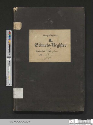 Geburtsregister Booßen 1899