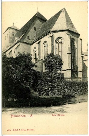 Hainichen. Alte Kirche