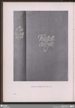 Gestaltung des Buchumschlages "Kristall der Zeit"