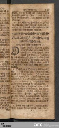 Vom Creutz, Verfolgung und Anfechtung