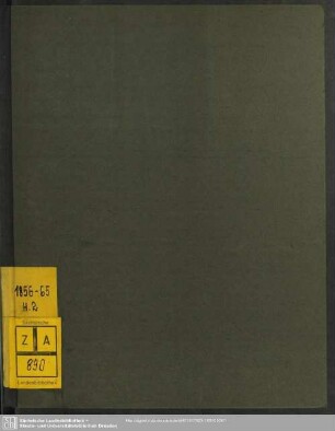 1856: Königlich-Sächsischer Ameisen-Kalender : auf das Jahr ...