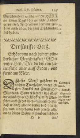 Der fünffte Verß.