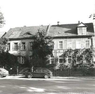 Markranstädt, Weststraße 8/6. Wohnhäuser. E. 19. Jh. Straßenansicht