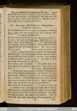 XX. Von der Glückseligkeit begnadigter frommer Christen.