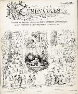 Zündnadeln: ernste und heitere Bilder aus dem deutschen Nationalkrieg gegen Napoleon III und aus der darauf folgenden Zeit