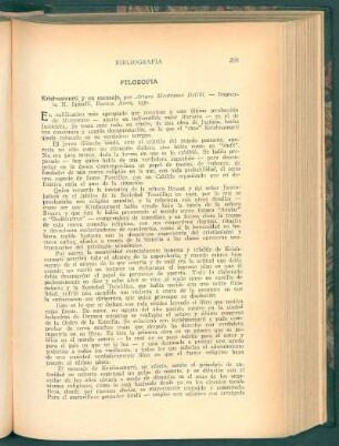 Filosofía