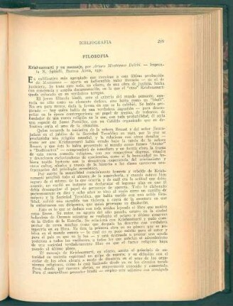 Filosofía