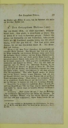 Das Herzogthum Modena