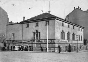 Dresden-Friedrichstadt. Konzert- und Balletablissement Bellevue (Ball-Etablissement Oswin Nitzsche), Außenansicht