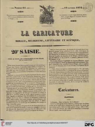 Numéro 64 (19 Janvier 1832)