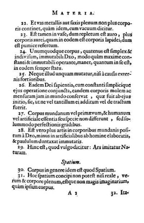 Spatium.