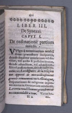 Liber III. De Syntaxi.