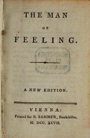 The Man of Feeling