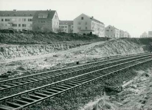 Umbau Bahnhof, 1950