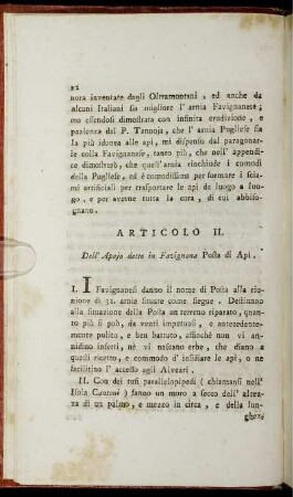 Articolo II.