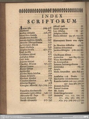 Index Scriptorum