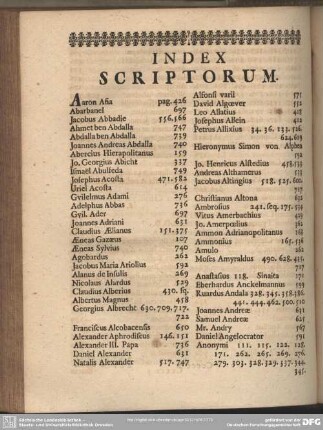 Index Scriptorum