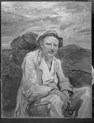 Der ruhende Wanderer (Bildnis des Bankdirektors Heinrich Kohl)