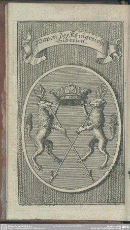 Wappen des Königreichs Siberien