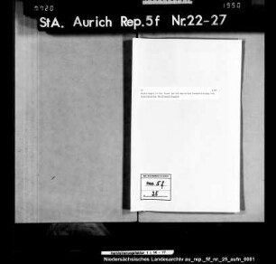 Belastungen in der Stadt Aurich durch die Einquartierung von französischen Besatzungstruppen
