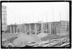 Bau Me 74 Kraftwagenhalle und Turnhalle