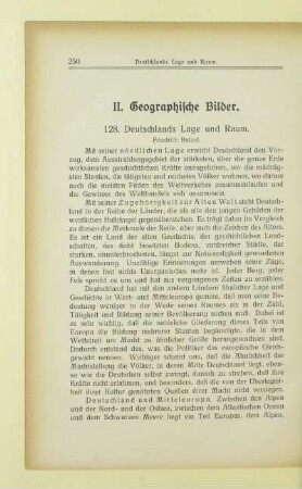 II. Geographische Bilder