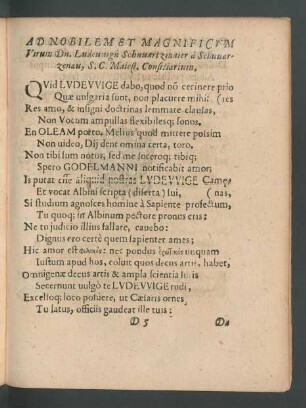Ad Nobilem ... Dn. Ludewigum Schwartzmaier ... Consiliarium.