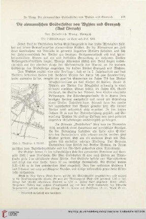 13: Die alemannischen Gräberfelder von Wyhlen und Grenzach (Amt Lörrach)