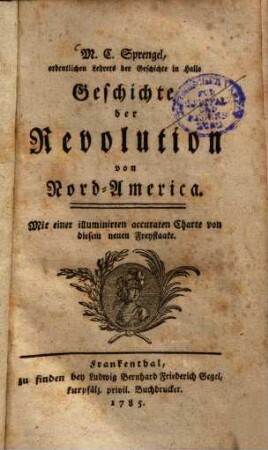 Geschichte der Revolution von Nord-Amerika