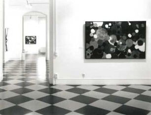 Dresden. Ausstellung "Ernst Wilhelm Nay. 1902-1968" im Georgenbau des Residenzschlosses. Raumaufnahme