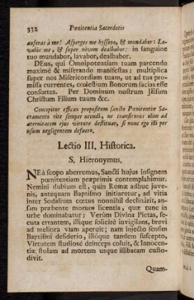 332-342, Ne a scopo aberremus, Sancti hujus insignem ...