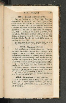 1356. Gruntzdorff (Johann Christian)