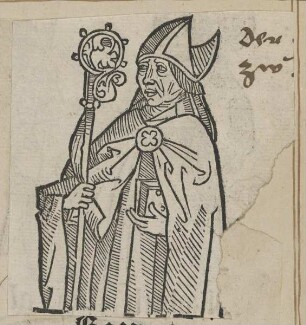 Bildnis des Burchard I. von Nabburg, Bischof von Halberstadt
