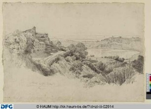 Blick auf Nemi und den Nemisee
