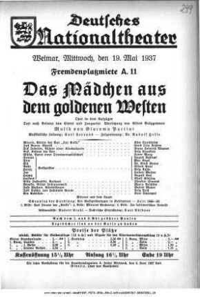 Das Mädchen aus dem goldenen Westen