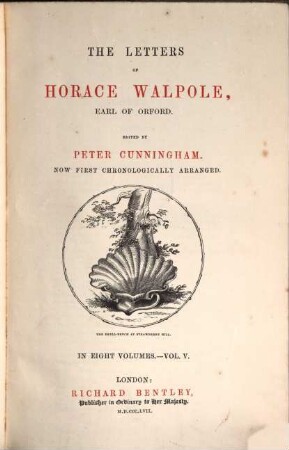 The letters of Horace Walpole, Earl of Oxford, 5