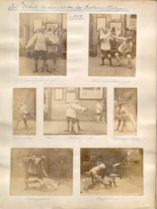 Album Erich Rahn; Jiu-Jitsu Unterricht bei der Berliner Polizei
