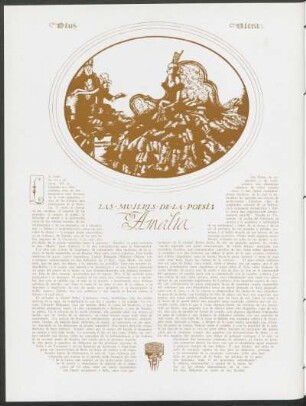 Las mujeres de la poesía - Amalia