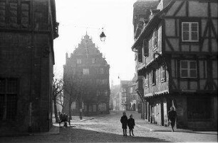 Colmar: Blick vom Kaufhaus in die Langestraße