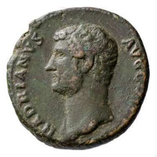 Münze, Dupondius, 134 - 138 n. Chr.