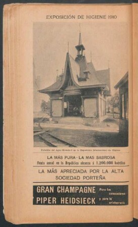 Exposición de higiene 1910 - Pabellon del Agua Krondorf [...] - [Fotografía]