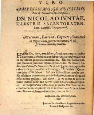 De clementia principis exercitatio politica