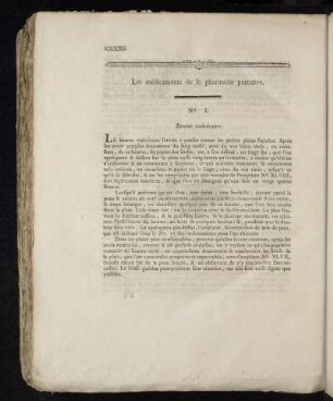 Les médicaments de la pharmacie portative.