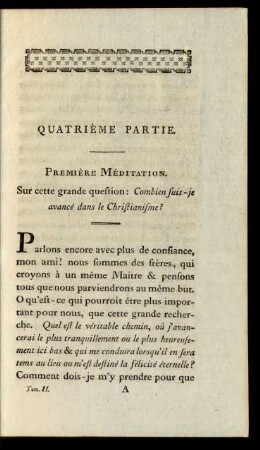 Quatriéme Partie.