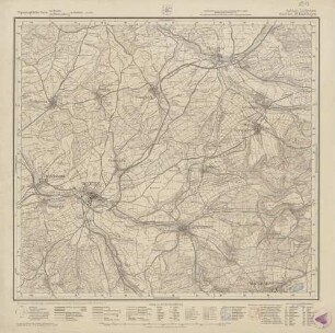 6918 (alte Nr.: 53, 30) Bretten, Knittlingen, Topographische Karte von Baden, von Württemberg im Maßstab 1:25000