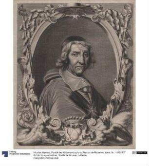Porträt des Alphonse-Louis du Plessis de Richelieu