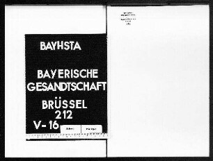 Coulon, Karl von, aus Indersdorf, von Regensburg, Matrose auf dem belgischen Schiff "Van Artevelde"