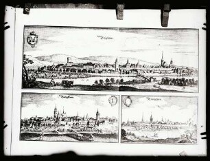 Besigheim und Bönnigheim nach Merian um 1630