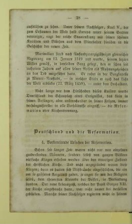 4. Vorbereitende Ursachen der Reformation